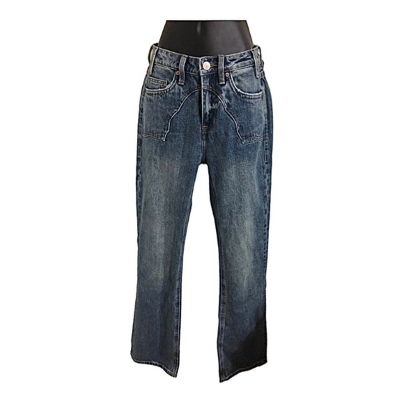 Rock & Roll high rise medium vintage wash bootcut jeans size 24x34‎ new - Picture 4 of 11